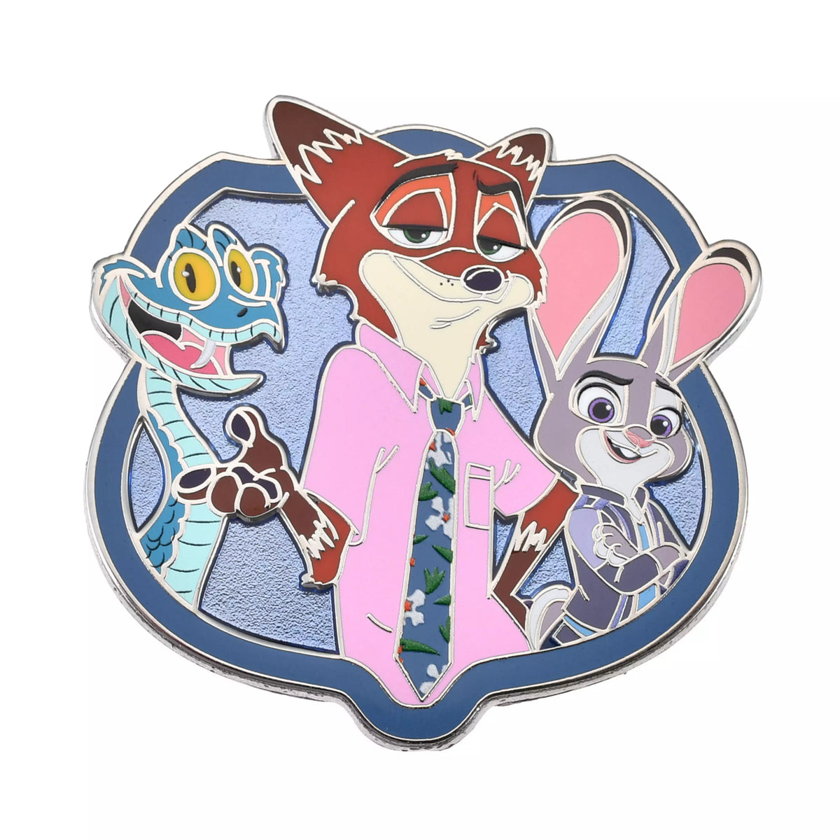 Destination Zootopia Pin Disney Zootopia 2 Judy Hopps, Nick Wilde & Gary Pin Badge – HARUYAMA
