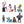 Load image into Gallery viewer, Disney Zootopia 2 Figure Set – Nick Wilde, Judy Hopps, Gazelle &amp; More
