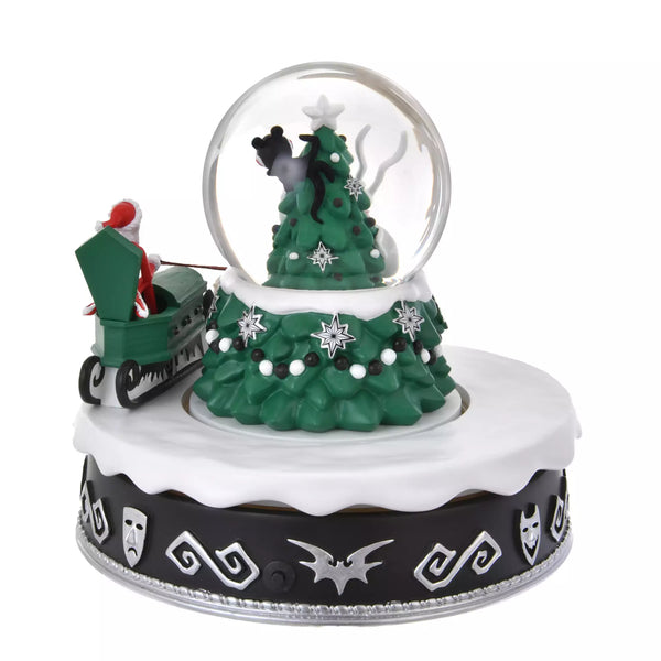 Disney The Nightmare Before Christmas Snow Dome with Moving Sleigh