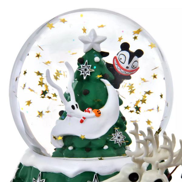 Disney The Nightmare Before Christmas Snow Dome with Moving Sleigh