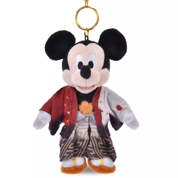 Disney Mickey Kimono Style Plush Keychain