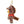 Load image into Gallery viewer, Disney ETO Series Winnie the Pooh Brown Horse Plush Keychain
