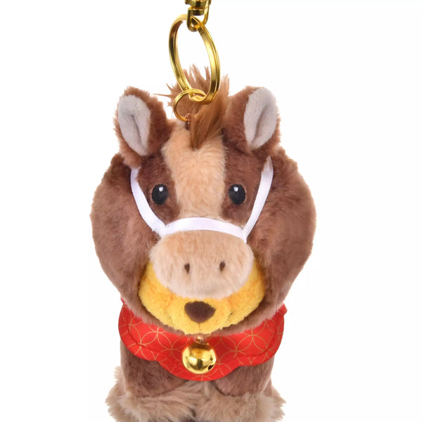 Disney ETO Series Winnie the Pooh Brown Horse Plush Keychain