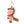 Load image into Gallery viewer, Disney ETO Series Piglet Brown Horse Plush Keychain
