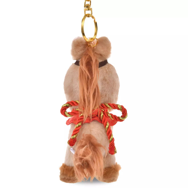 Disney ETO Series Piglet Brown Horse Plush Keychain