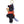 Load image into Gallery viewer, Disney ETO Series Tigger Black Horse Plush Keychain
