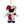 Load image into Gallery viewer, Mickey Plush Keychain – Pierrot Costume Series
