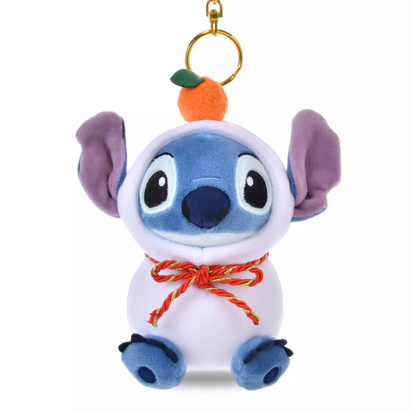 Disney Plush Stitch Kagamimochi Keychain