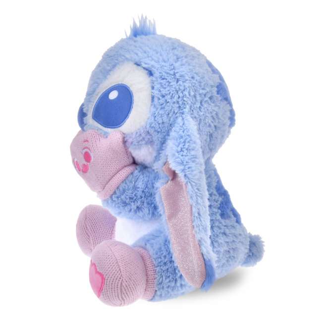 Tokyo Disney Store Stitch Plush Toy Pink x Blue Winter Shiny Color ...