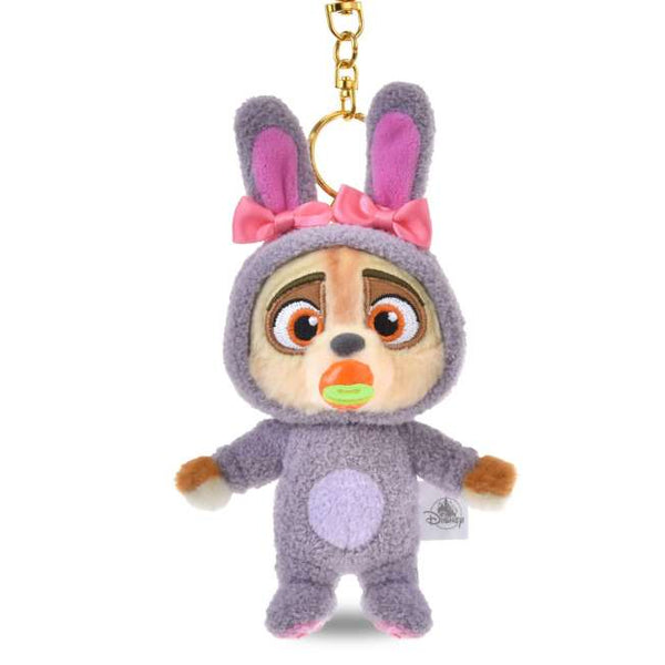 Disney Zootopia 2 Finnick Bunny Style Plush Keychain