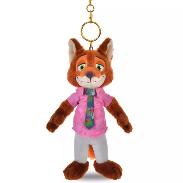 Disney Zootopia 2 Nick Wilde Plush Keychain