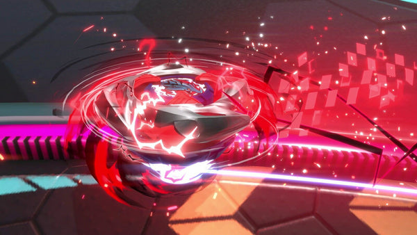 Beyblade X Evo Battle Nintendo Switch – CX-00 Leon Fang T4-60A Rainbow Coat Bonus & Blade Sticker Set