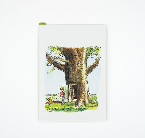 Hobonichi Techo 2027 Cousin A5 Pencil Board Winnie-the-Pooh Green Door House Loft Exclusive