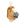 Load image into Gallery viewer, Chikawa Rabbit Mascot Keychain in Horse Costume
