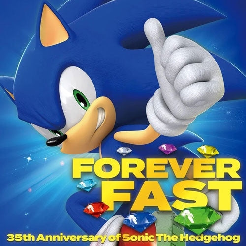 Sonic The Hedgehog Forever Fast - 35th Anniversary [2CD Album + Sticker]