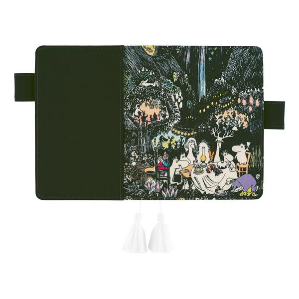 Hobonichi Techo 2026 Moomin Series "A Big Party Night" A5 Planner + Cover