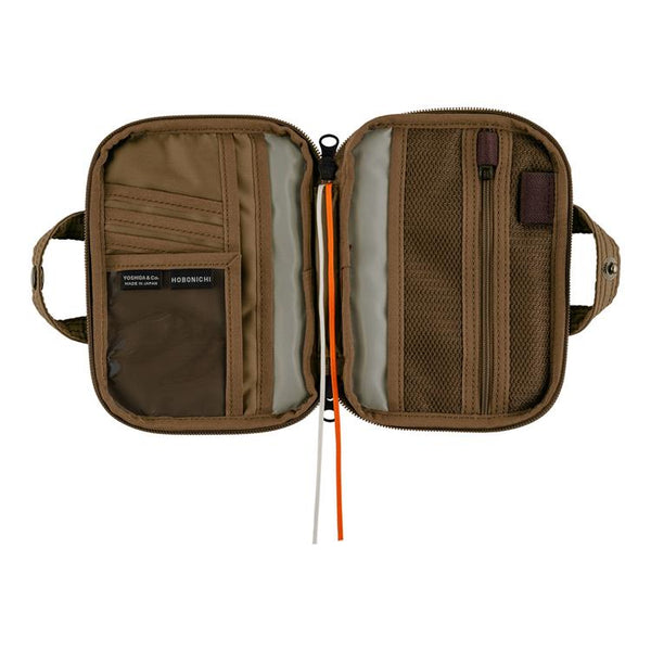 Hobonichi Techo 2026 A6 Original Planner Cover POTR Stroll Light Brown Nylon Organizer Cover