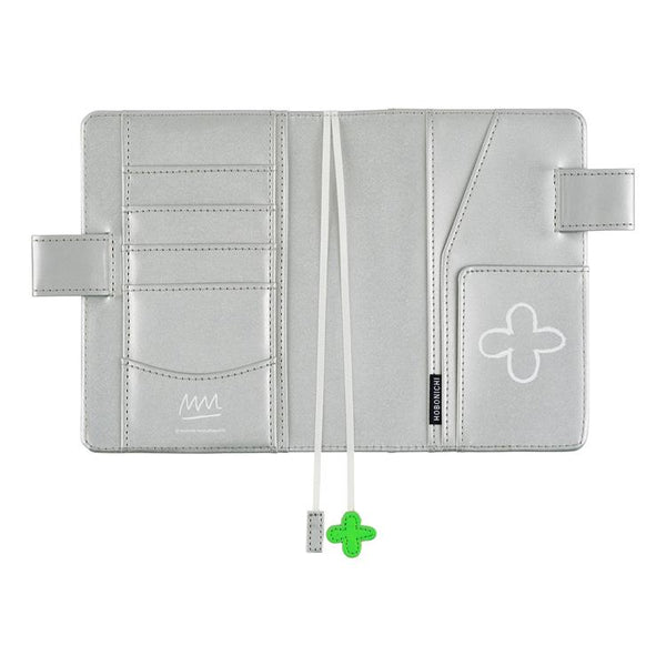 Hobonichi Techo Original A6 Cover Makoto Matsubayashi Silver Flower