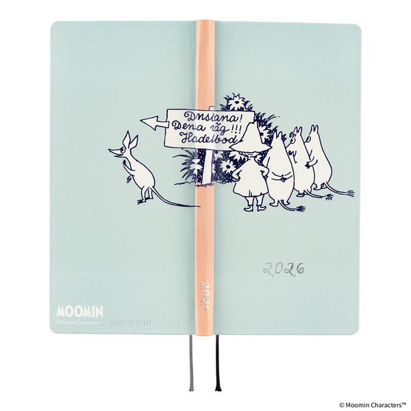 Hobonichi Techo 2026 Moomin "To the Outdoor Dance Floor" Weeks Planner
