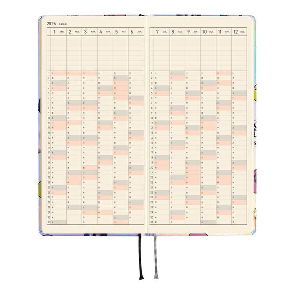 Hobonichi Weeks Candy Stripper Aurora Planner