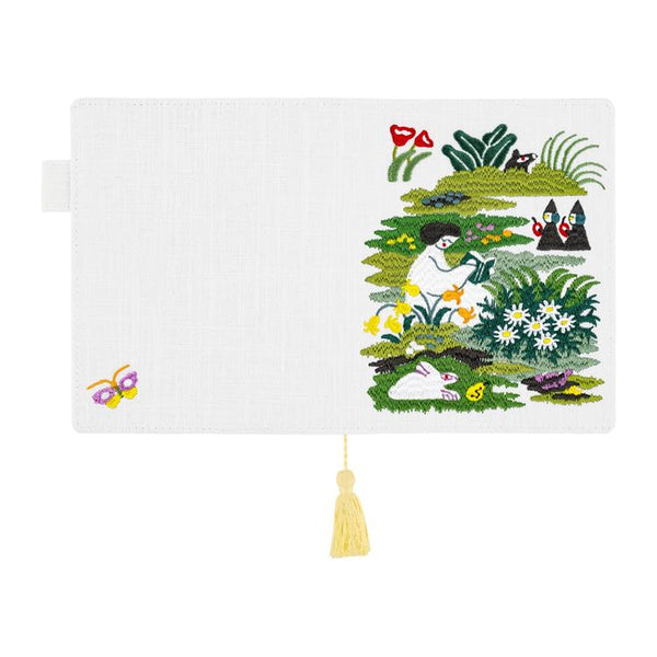 Hobonichi 5-Year Planner 2026 Iyo Okumi “Haconiwa” Embroidered Cover Gift Set
