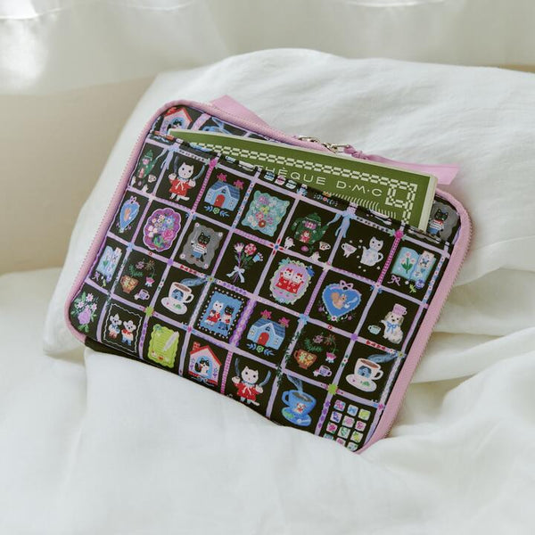 Hobonichi Large Drawer Pouch by Yumi Kitagishi Accordion Organizer