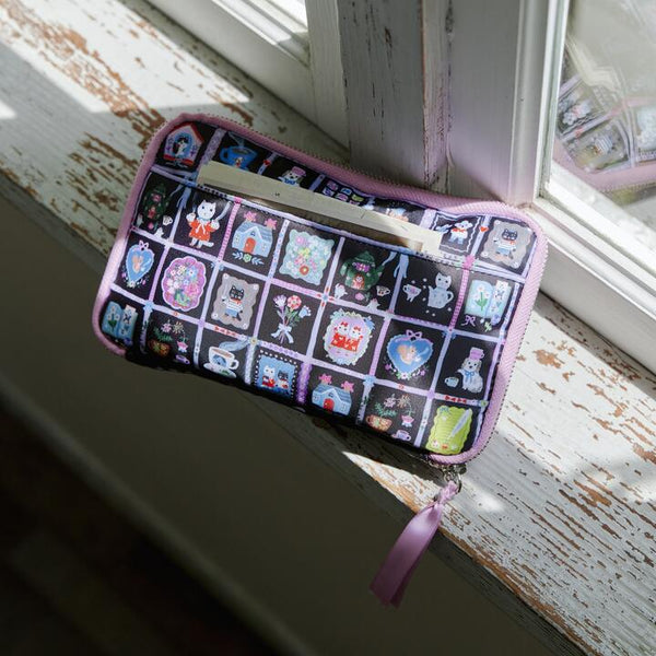 Hobonichi Drawer Pouch Sister by Yumi Kitagishi Accordion Wallet Organizer