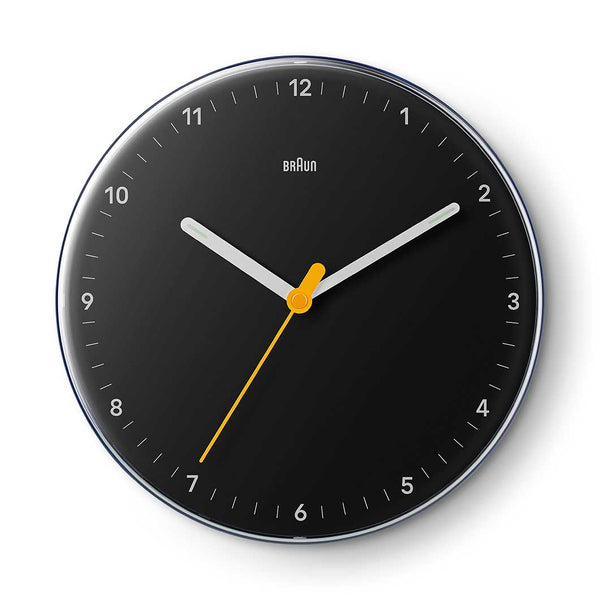Braun BC26 Black Wall Clock