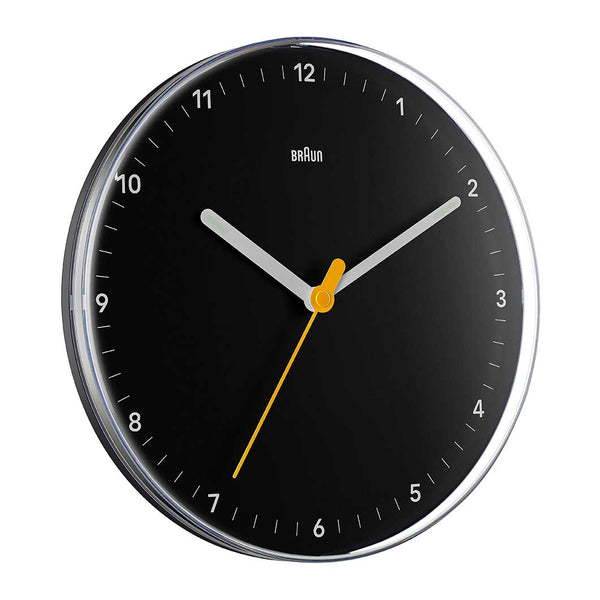 Braun BC26 Black Wall Clock