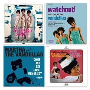 Martha Reeves & The Vandellas Sugar 'n' Spice 4CD Special Edition Limited Box Set