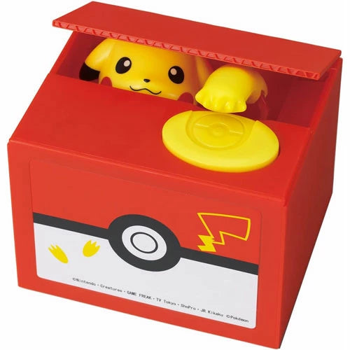 Pikachu Bank Coin Bank - Pocket Monsters "Mischief Bank Shine" Series