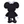 Load image into Gallery viewer, Disney Black Minnie Mouse Plush Toy
