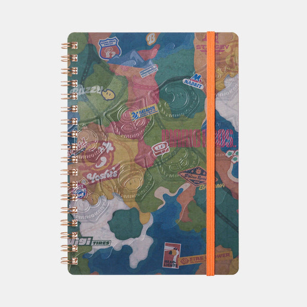Mario Kart World B6 Ring Notebook