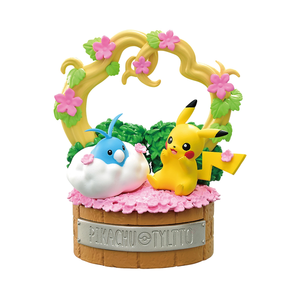 Pokemon Peaceful Moments! Box Miniature Figures – 6 Types Collectible Set