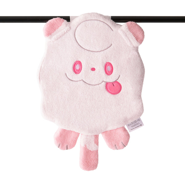 Pokemon Soft Hanging Swirlix-Style Die-Cut Towel