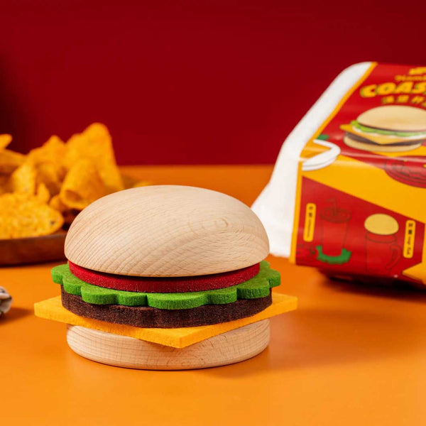 MoMA Cheeseburger Coaster Set