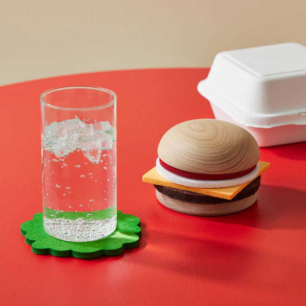 MoMA Cheeseburger Coaster Set