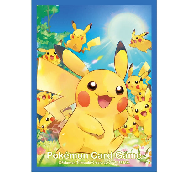 Pokemon Card Game Pikachu All Stars Deck Sleeves 64 Pack