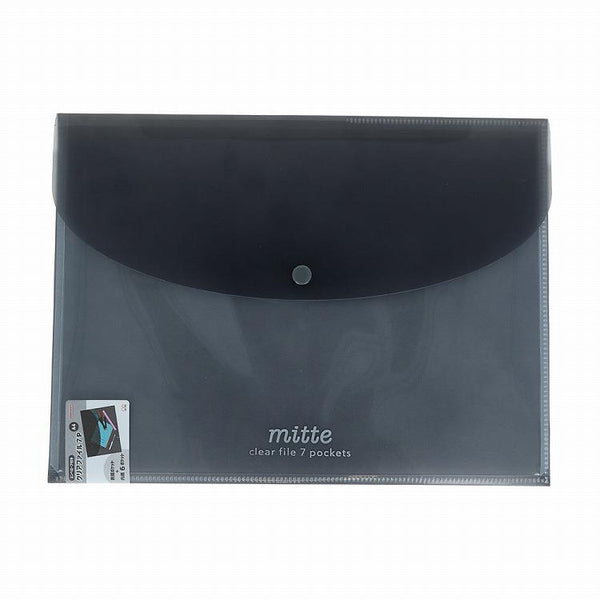 Mitte 7-Pocket Envelope Style Clear File Folder
