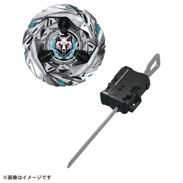 Takara Tomy BEYBLADE X UX-08 Starter Silver Wolf 3-80FB