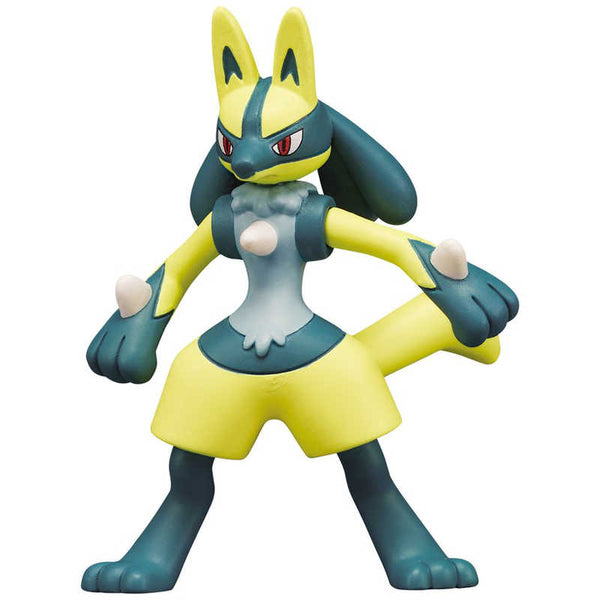 TAKARA TOMY Pokemon Moncolle MS Series Shiny Lucario Figure