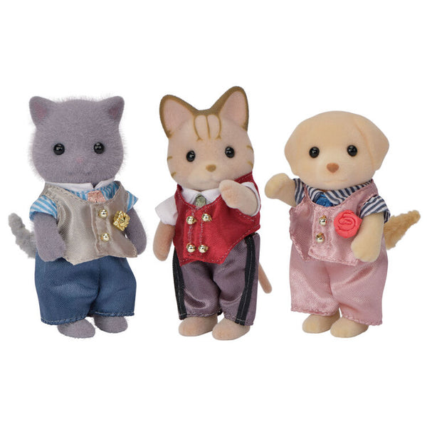 Sylvanian Families Town Series – Stylish Big Brothers Set
