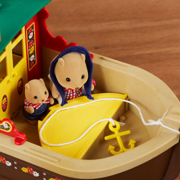 Sylvanian Families Canal Boat Playset