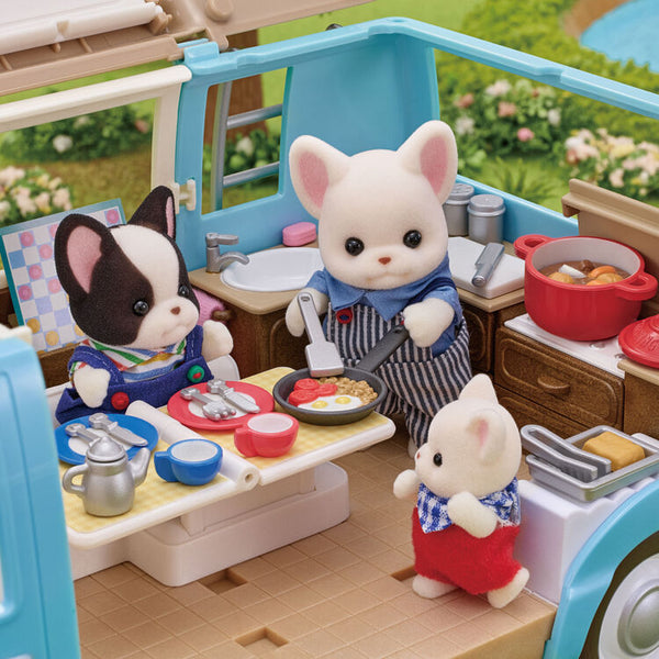 Sylvanian Families Camper Van Playset with Accessories