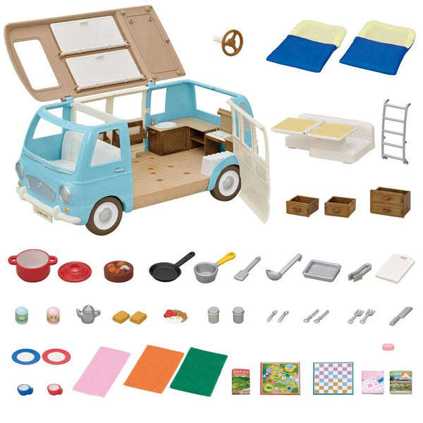 Sylvanian Families Camper Van Playset with Accessories