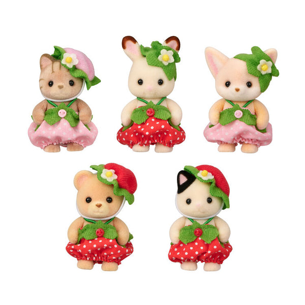Sylvanian Families Baby Gathering Set - Strawberry (5 Figures)