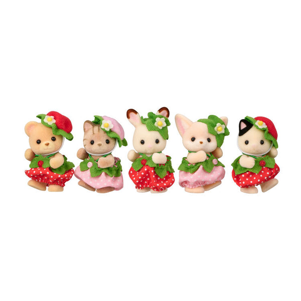 Sylvanian Families Baby Gathering Set - Strawberry (5 Figures)