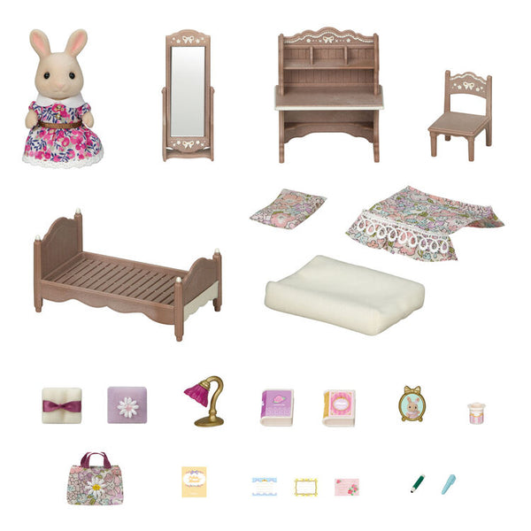 Sylvanian Families Floral Child Room Set