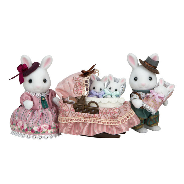 Sylvanian Families White Rabbit Family Set