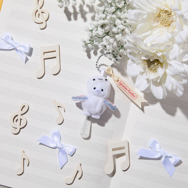 Sylvanian Families Seal Baby Keychain – Shimaenaga Costume Character Charm